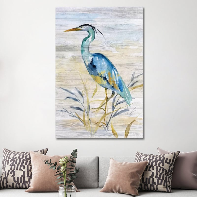 iCanvas "Blue Heron II" by Nan Canvas Print