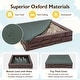 preview thumbnail 20 of 27, Costway Kids Sandbox with Cover Bottom Liner Backyard Beach HDPE - See Details
