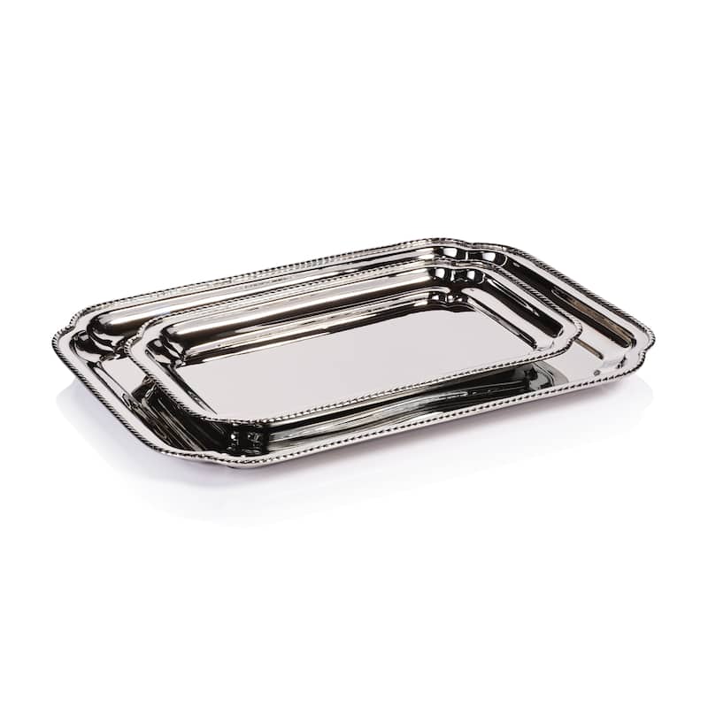 Andrea Polished Brass Tray