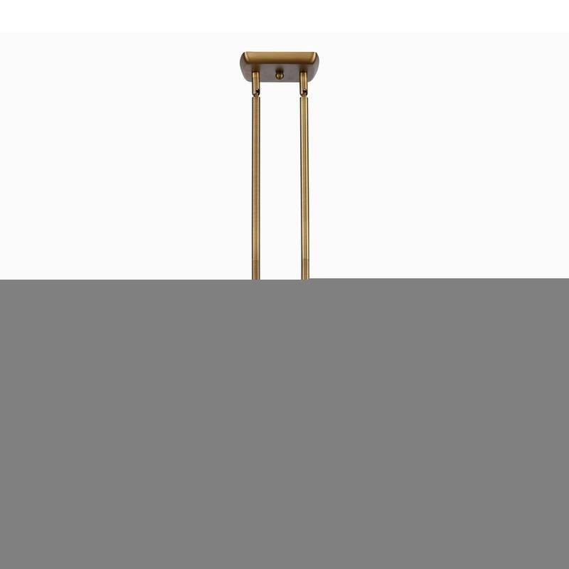 Innovations Lighting 516-3I-10-36 Rochester Linear Rochester 3 Light - Brushed Brass / Smoked