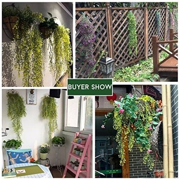Shop Luyue Artificial Fake Hanging Vine String Plant Home Garden
