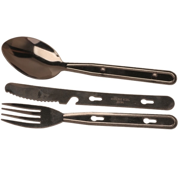 Coghlans 720 coghlans 720 chow kit knife, fork & spoon set bulk