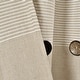 preview thumbnail 14 of 16, Lush Decor Farmhouse Button Stripe Yarn Dyed Woven Cotton Shower Curtain