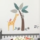 preview thumbnail 2 of 1, Bedtime Originals Mighty Jungle Animals Wall Decals - Giraffe/Sloth/Tree