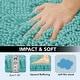 preview thumbnail 70 of 134, Deconovo Chenille Bath Rugs - Thick Plush Microfiber, Non-Slip Washable Bathroom Mats