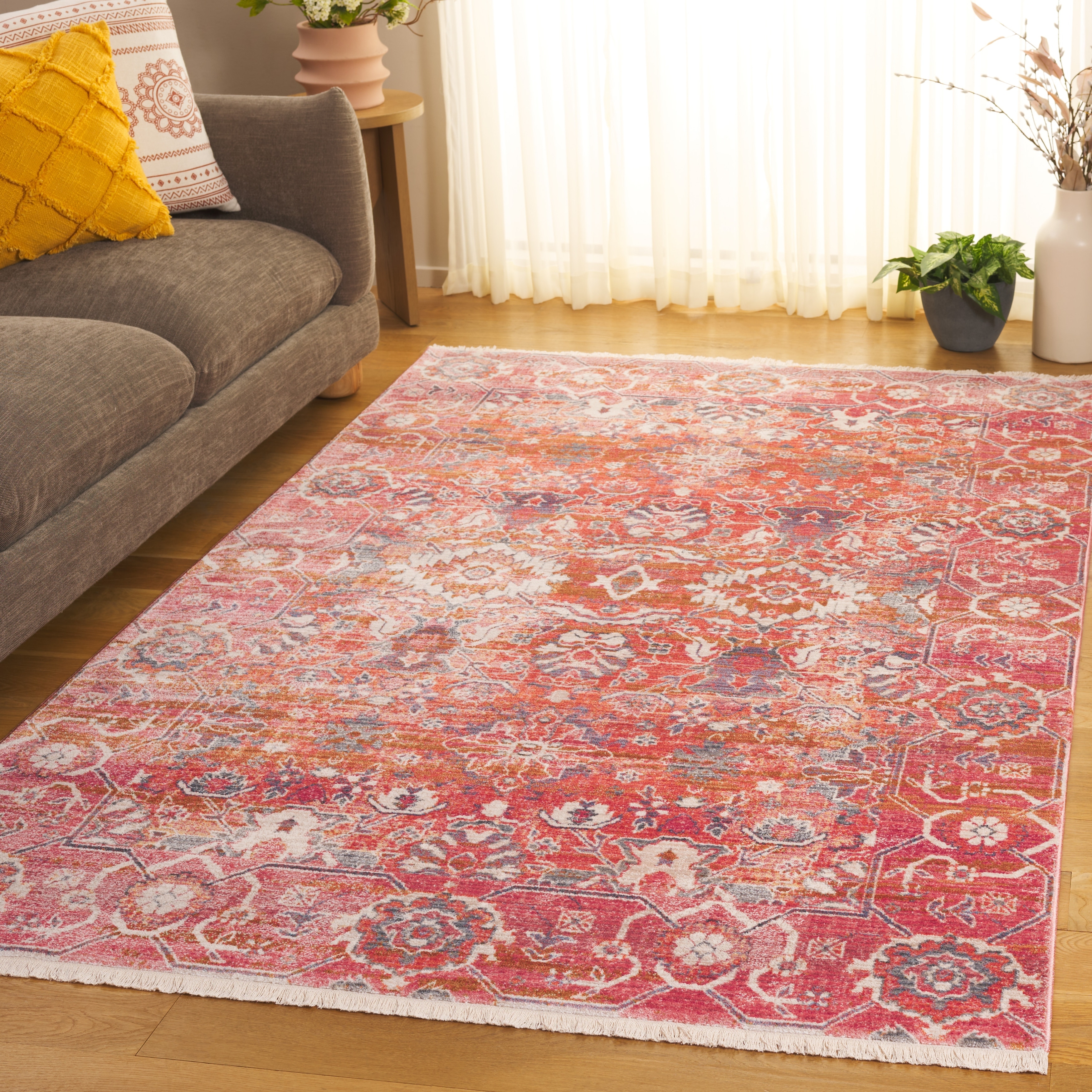 SAFAVIEH Vintage Boho Persian Groa Oriental Polyester Rug