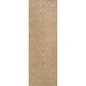 preview thumbnail 14 of 12, Nuloom Elba SuperiorWash Triangular Easy-Jute Machine Washable Area Rug