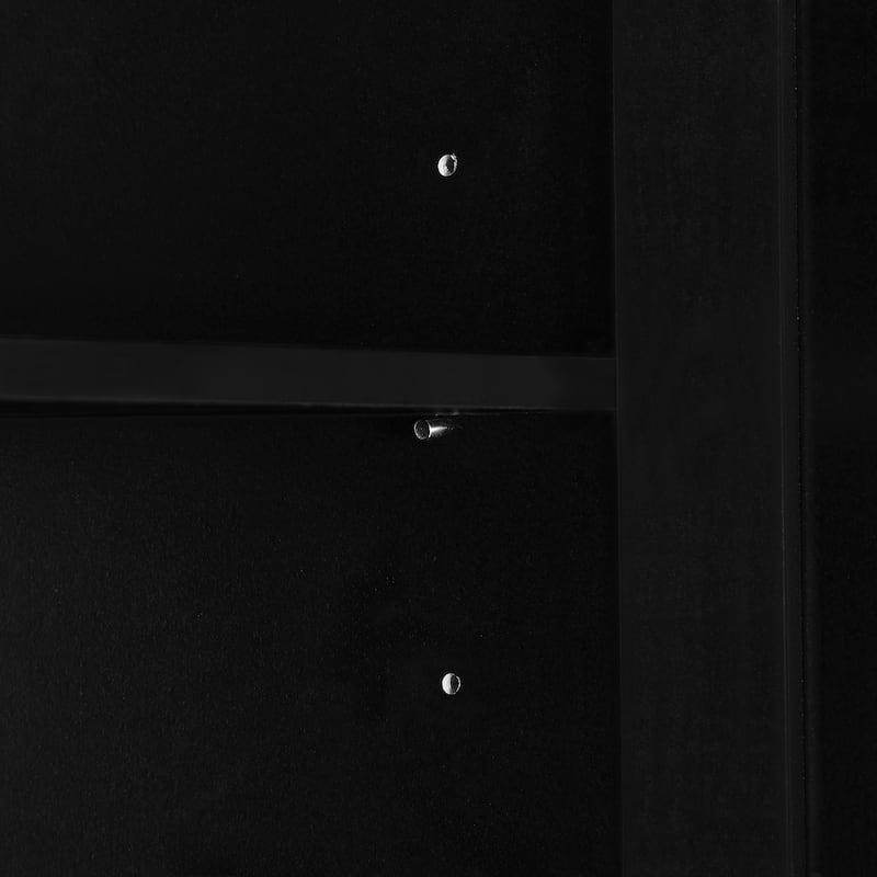 Versatile Storage Cabinet with Adjustable Shelves, Anti-Tipping Design and Spacious Interior for Bathroom, Diningroom and More