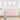 Pink Boho Collection Girl 4pc Nursery Crib Bedding Set - Solid Color Blush Shabby Chic Princess Luxurious Luxury Elegant Vintage