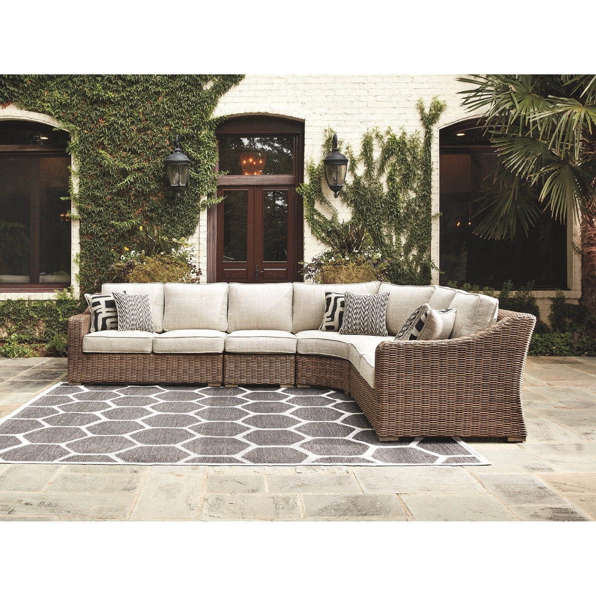 Outdoor clearance sectional overstock