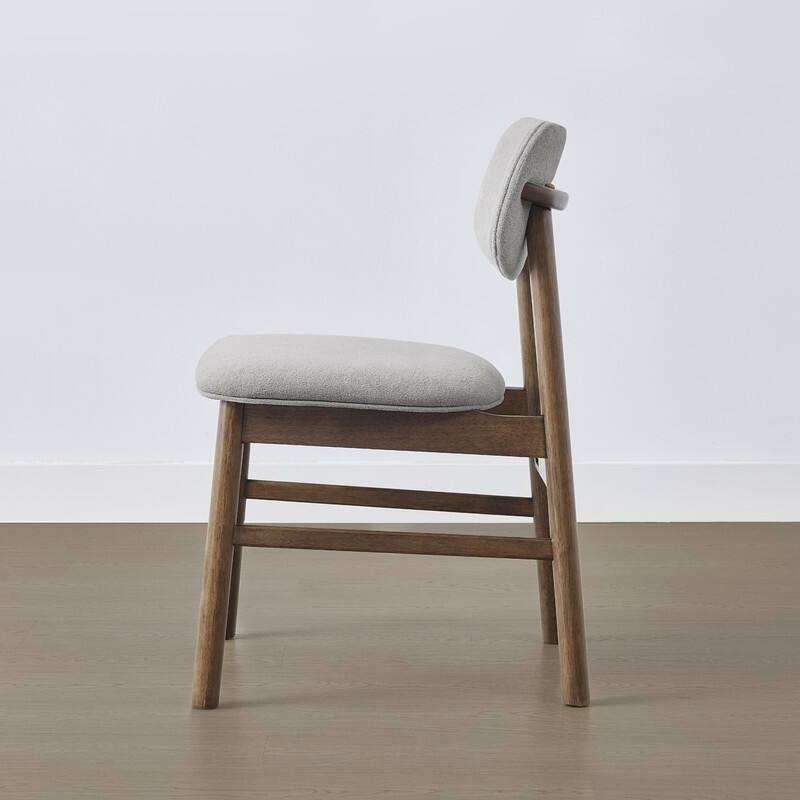 Spruce & Spring Extendable Dining Table Set with Upholstered Dining Chairs