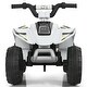 preview thumbnail 15 of 17, 6V Kids Electric ATV 4 Wheels Ride-On Toy - 28.5" x 15.5" x 18"(L x W x H) White