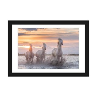 iCanvas "White Angels Of Camargue XXXII" by Daniel Kordan PFA - Bed ...
