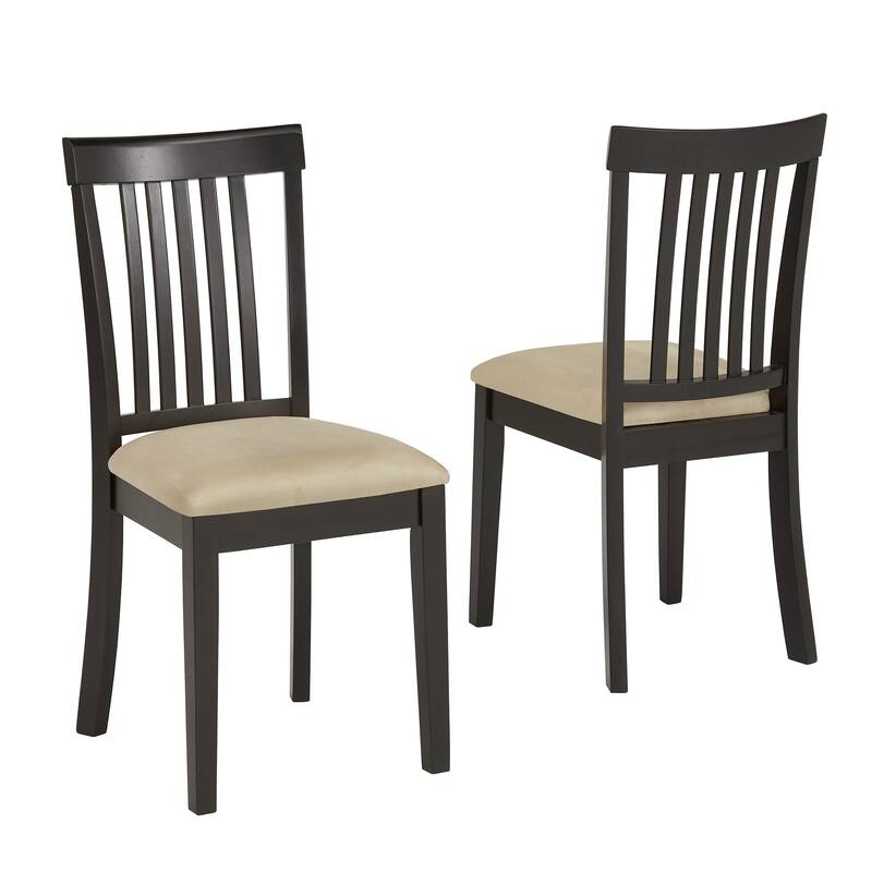 Wilmington Black Round Pedestal 5-piece Dining Set by iNSPIRE Q Classic