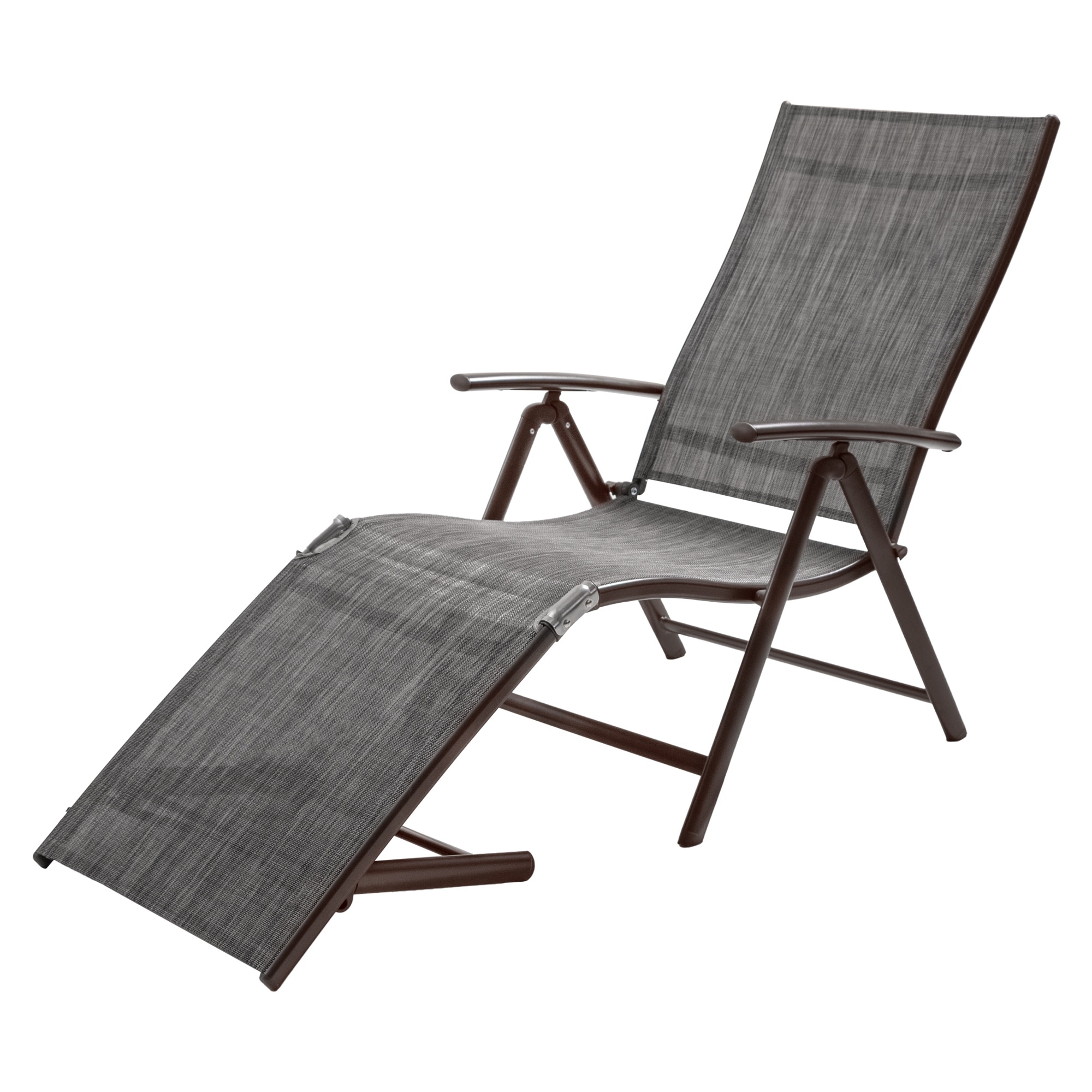 Pellebant Outdoor Folding Adjustable Aluminum Patio Chaise - Picture 12 of 28