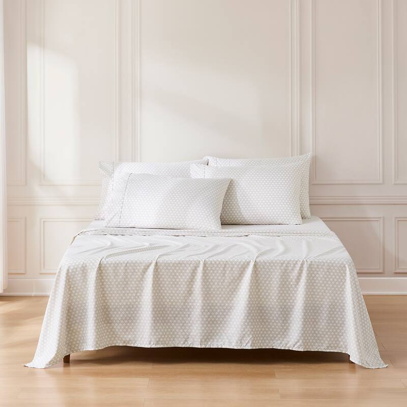 Lush Decor Eternity Neutral Sheet Set - Full