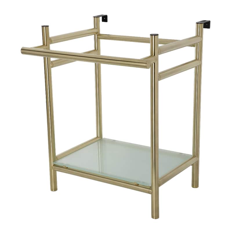 Kingston Brass Sheridan 24" Bathroom Console Only with Glass Shelf