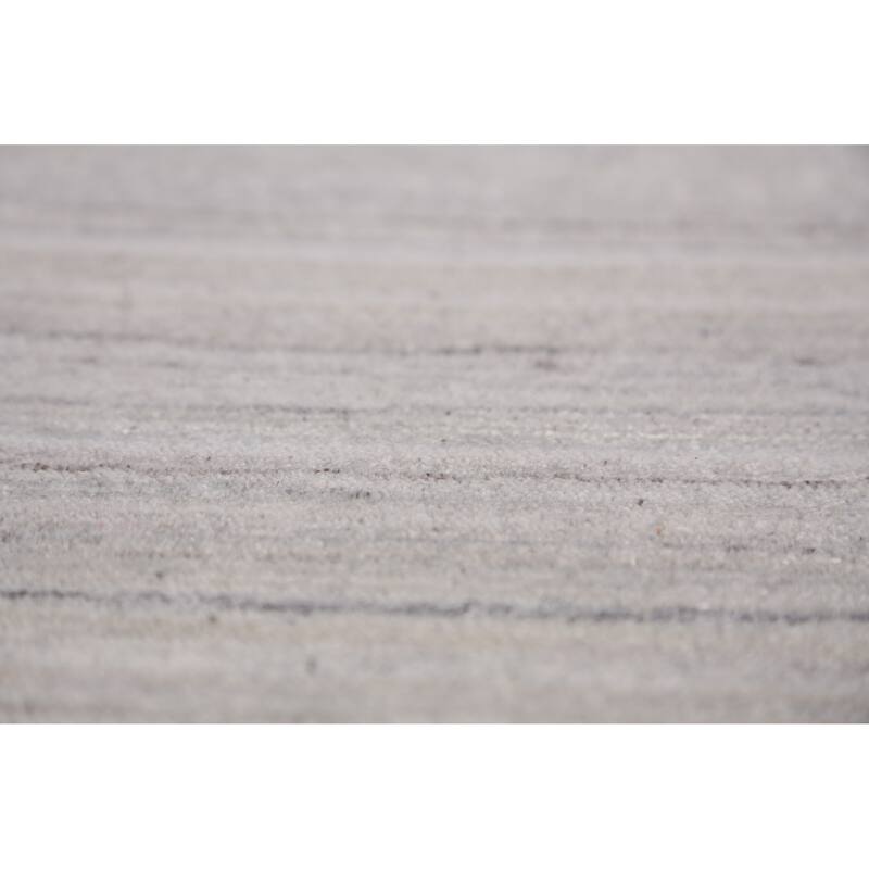 Gabbeh Indian Area Rug Handmade Living Room Silk Carpet - 8'11" x 11'7"