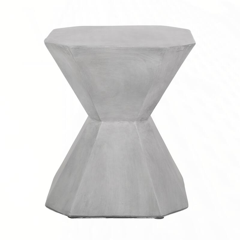 Outdoor LightWeight Concrete Side Table