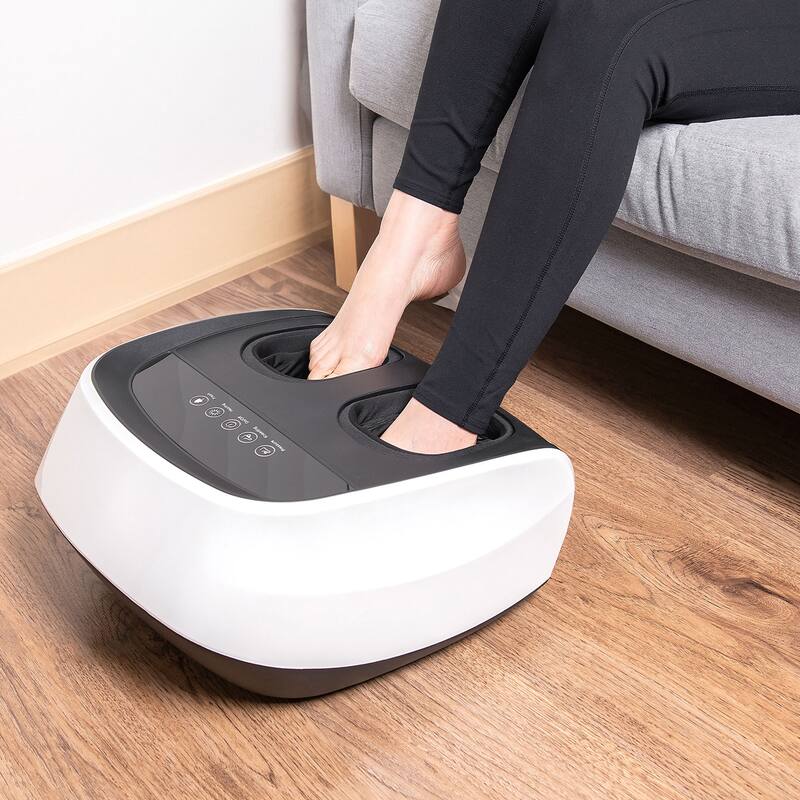 Carepeutic Ionic Air Compression Shiatsu Foot Massager with UV Light