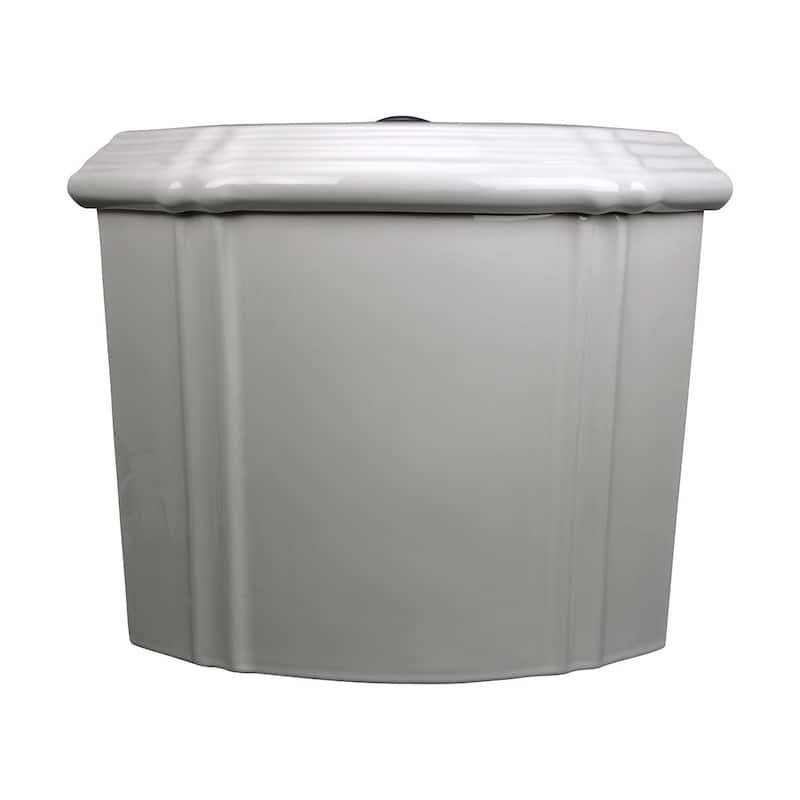 White Ceramic Corner Toilet Tank Part Only Sheffield Dual Flush Renovators Supply