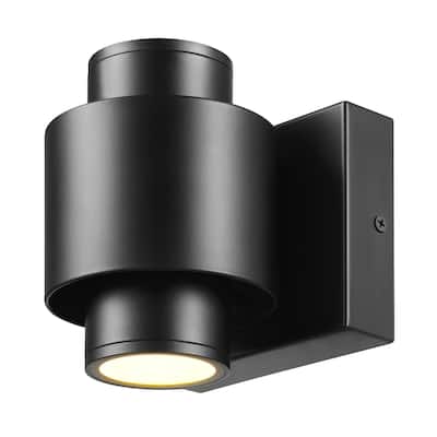 Globe Electric 91009560 6" Tall LED Outdoor Wall Sconce
