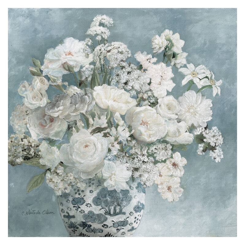 Savannah's Garden I Soft by Galaxy of Graphics Canvas Art Print