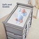 preview thumbnail 4 of 2, Baby Changing Station Dresser, Diaper Table for Baby Newborn Infant