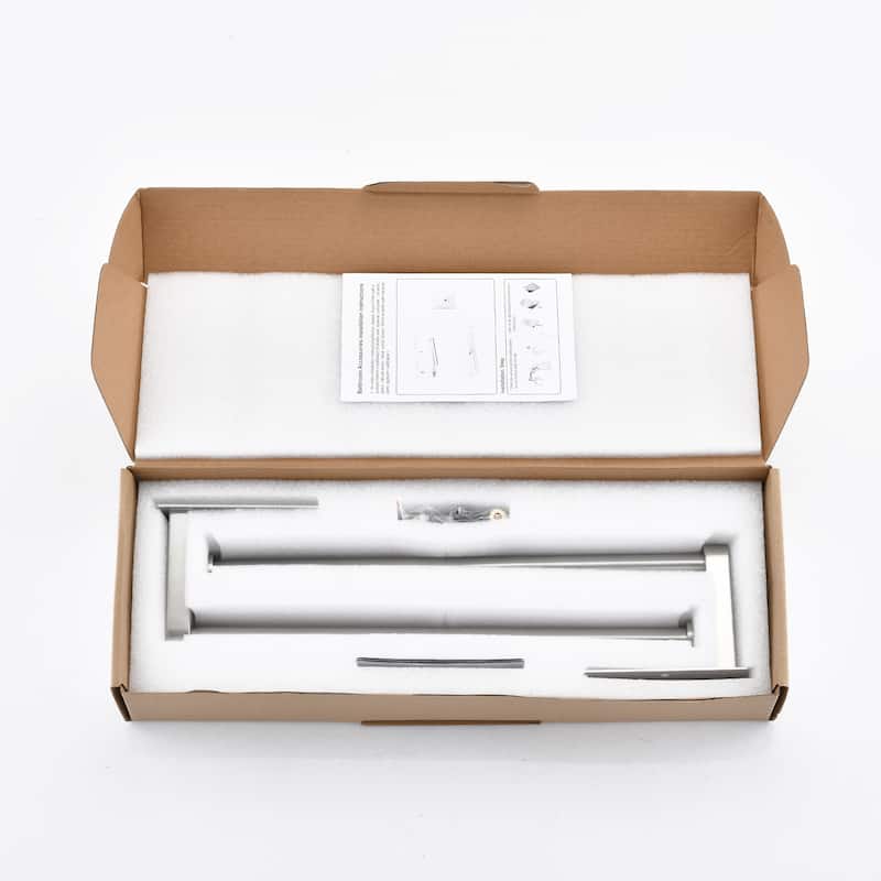 2-Piece Under Cabinet Wall-Mount Paper Towel Holder