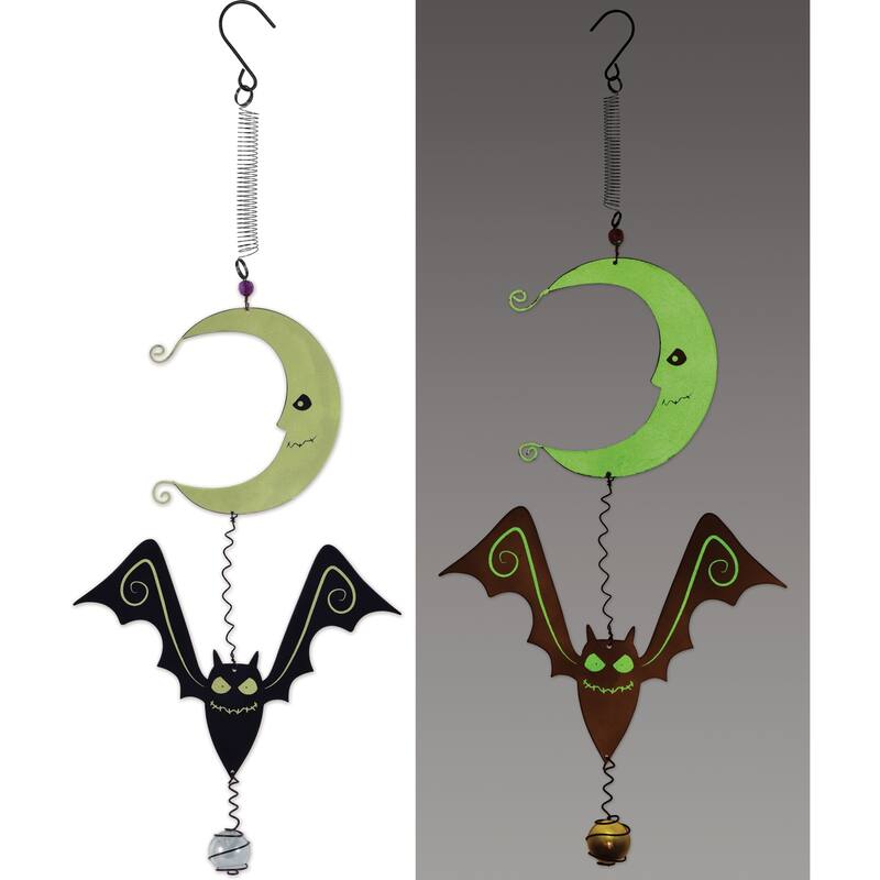 Moon and Bat Bouncy -Set of 2
