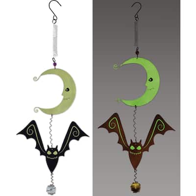 Moon and Bat Bouncy -Set of 2