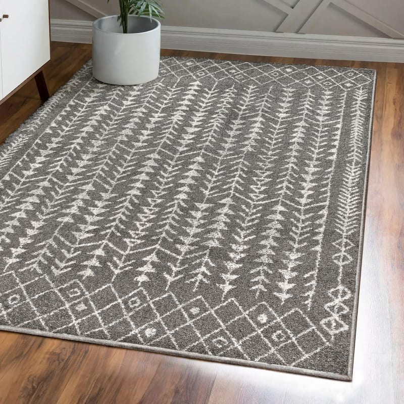 JONATHAN Y Asilah Moroccan Geometric Area Rug