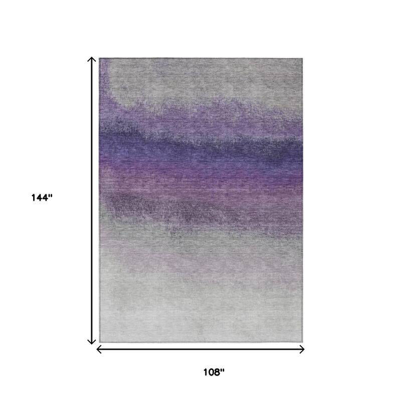HomeRoots Ombre Transitional Rectangle Outdoor Rug