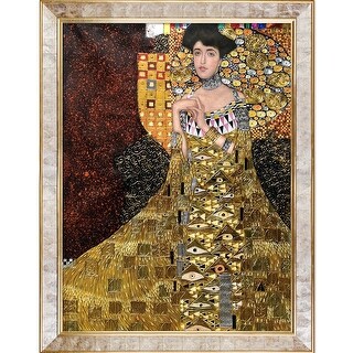 Klimt 'Portrait of Adele Bloch Bauer I' Hand Painted Oil Reproduction ...