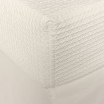 Cottage Home Waffle Box Spring Cover