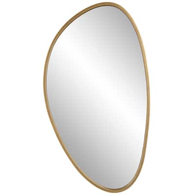 Uttermost Boomerang Gold Mirror - 20.25"W x 36"H x 1.25"D