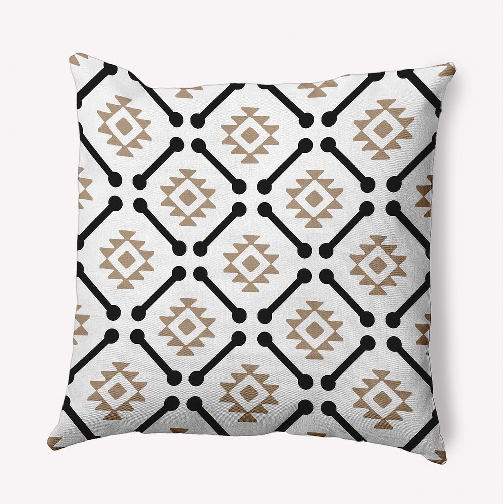 Modern Tribal Pattern Decorative Throw Pillow