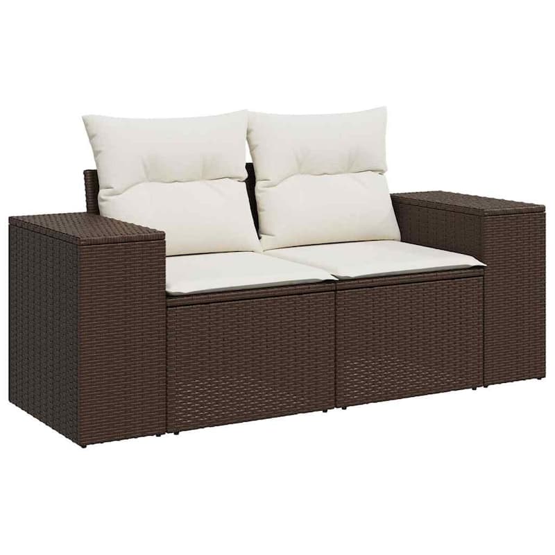 vidaXL Garden Sofa Set - 24.4 x 32.7 x 27.2
