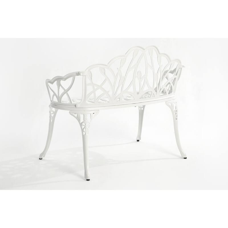 Cast aluminium bench for Living Room