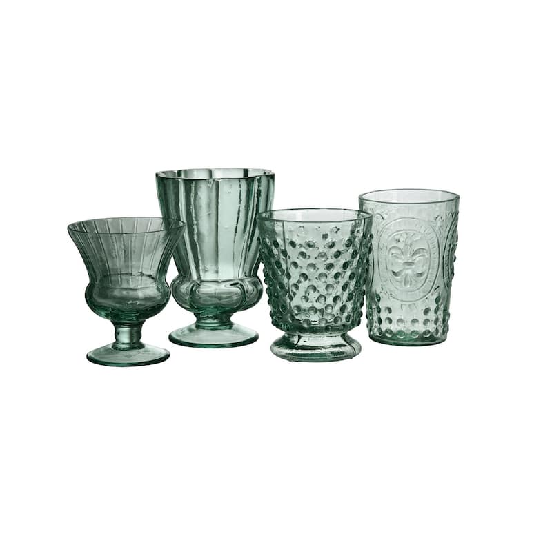 Recylcled Glass Ree Glass/Votive- ST