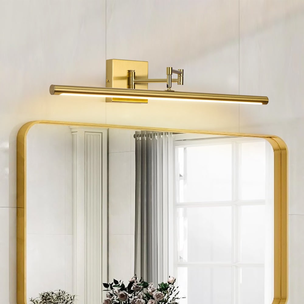 Adjustable Dimmable LED Linear Bathroom Vanity Wall Sconce