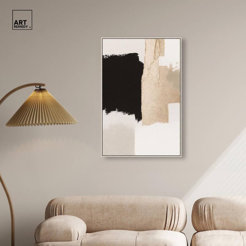 Earth and Ink II Canvas by Art Remedy