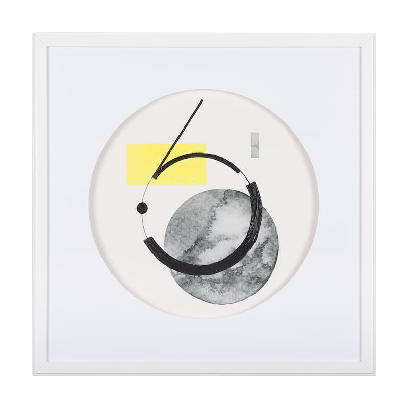 Numbers VI Framed Art Print