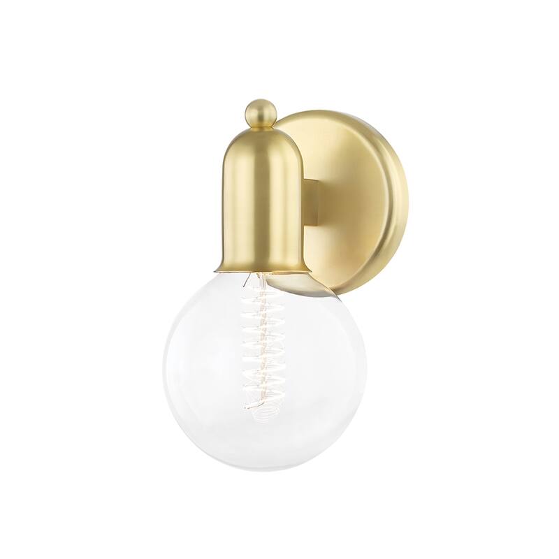 Mitzi by Hudson Valley Bryce Bath Bracket - 1 Light - Aged Brass