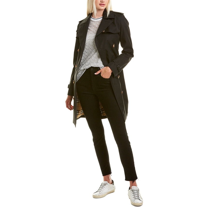 the short islington trench coat