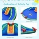 preview thumbnail 5 of 5, Inflatable Water Slide Bounce House with Mighty Splash Pool - Multi