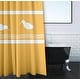 preview thumbnail 9 of 13, 71 x 74-inch Birdwalk Animal Print Shower Curtain