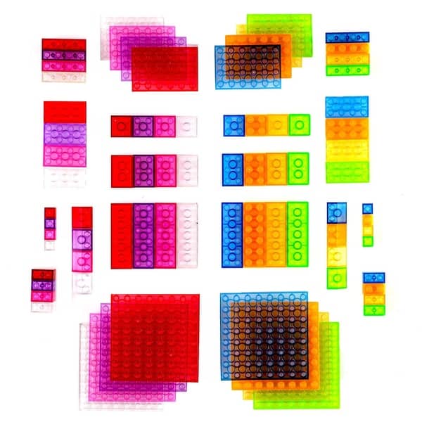 slide 2 of 8, Strictly Briks Building Block Set, Clear Colors, 1008 Pieces, Compatible with All Major Brick Brands Multi