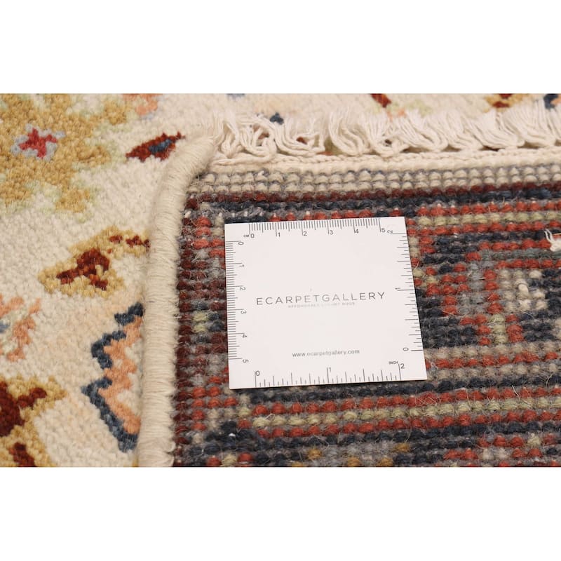 ECARPETGALLERY Hand-knotted Serapi Heritage Cream Wool Rug - 2'6 x 15'10