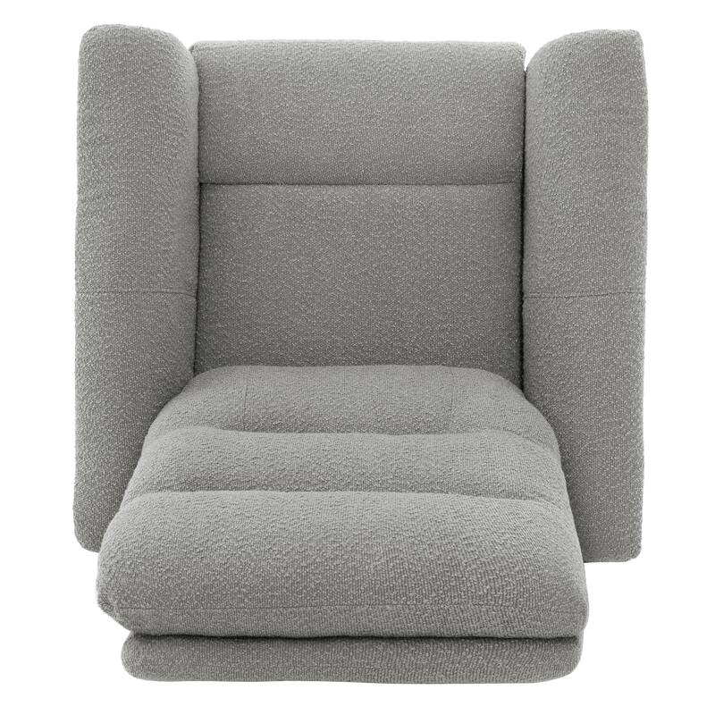 Manual Recliner Chair Rocking and Swivel Recliner Massage Recliner with 8-Point Massage Function and Adjustable Backrest